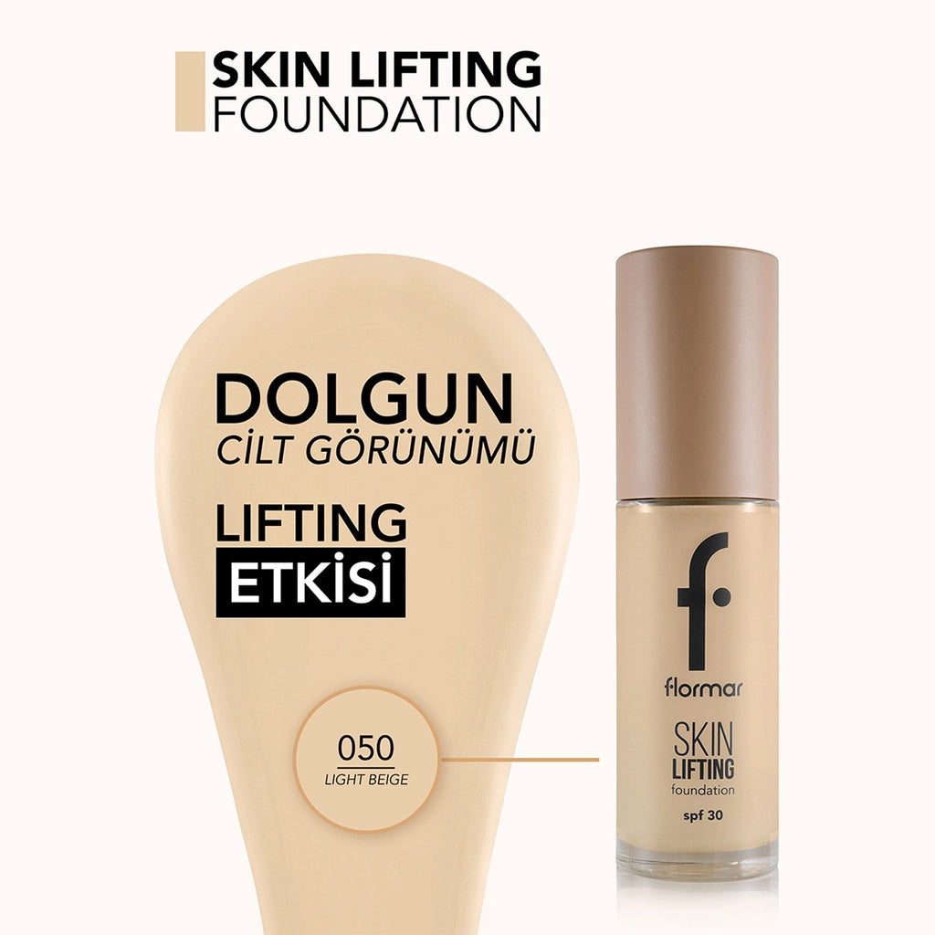 Flormar Lifting Foundation 050 Light Beige