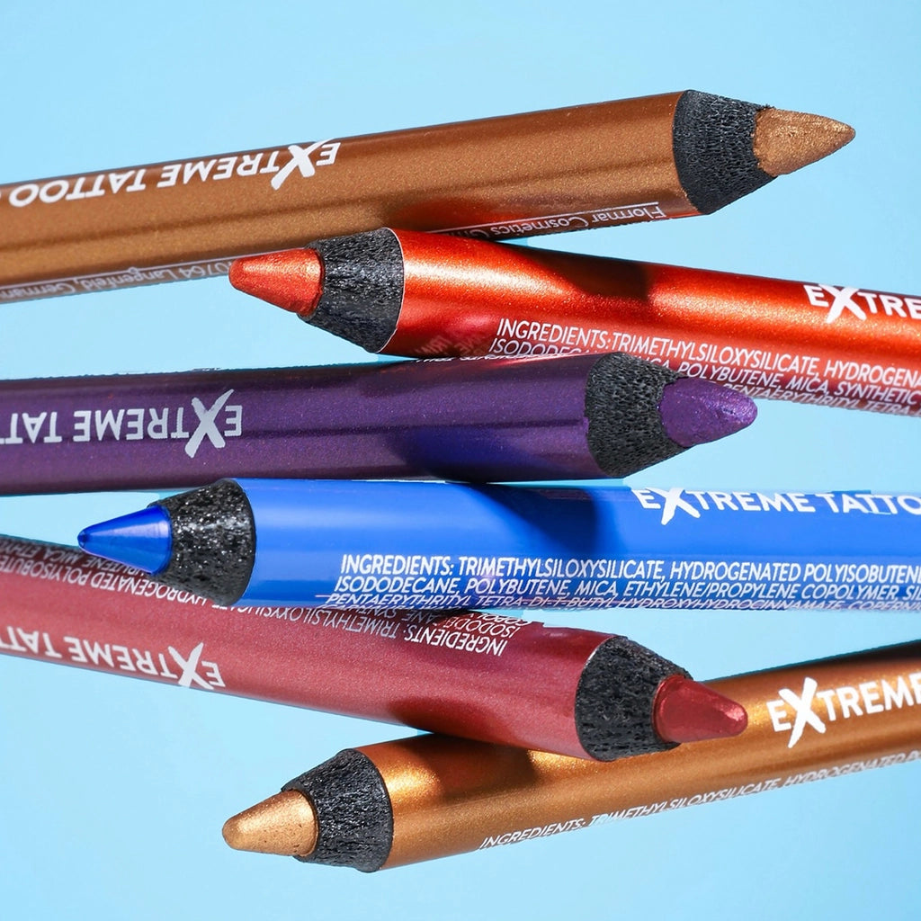 Flormar Extreme Tattoo Extra Permanent Matte Gel Eye Pencil 012 Blue Dream