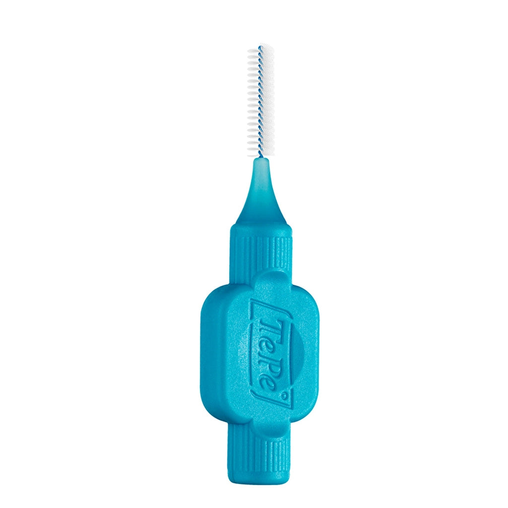 Tepe Blister Interface Brush 0.6 mm Blue Pack of 6