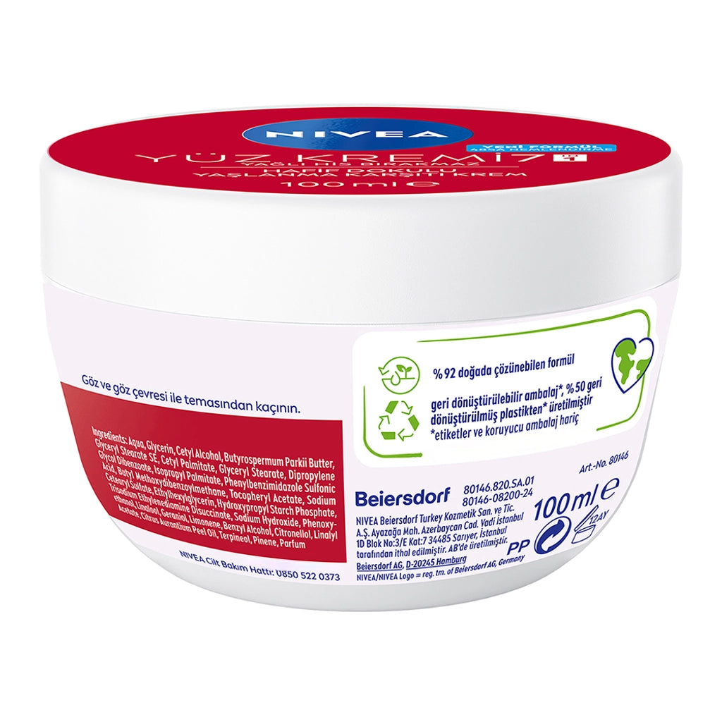 Nivea Light Textured Anti-Aging Face Care Cream 100 ml