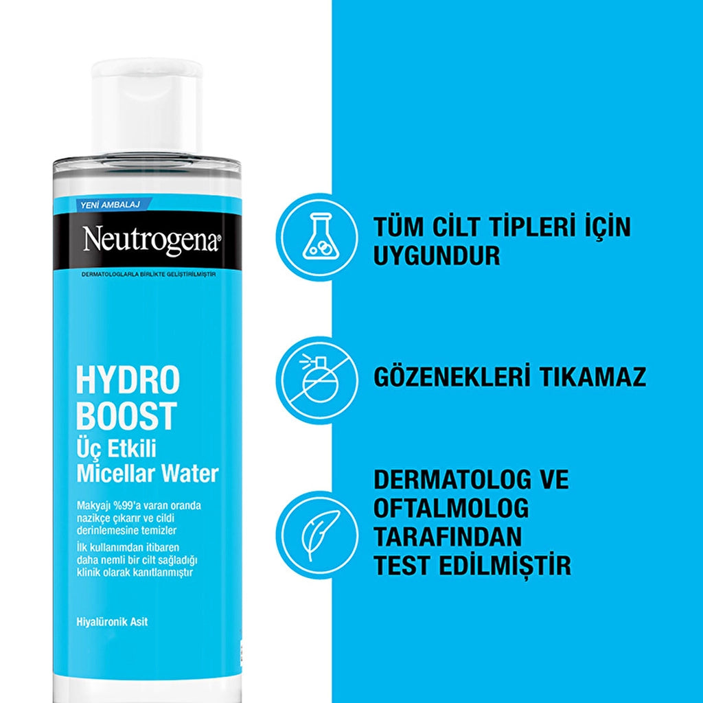 Neutrogena Hydro Boost Micellar Water Makeup Cleansing Water 400 ml