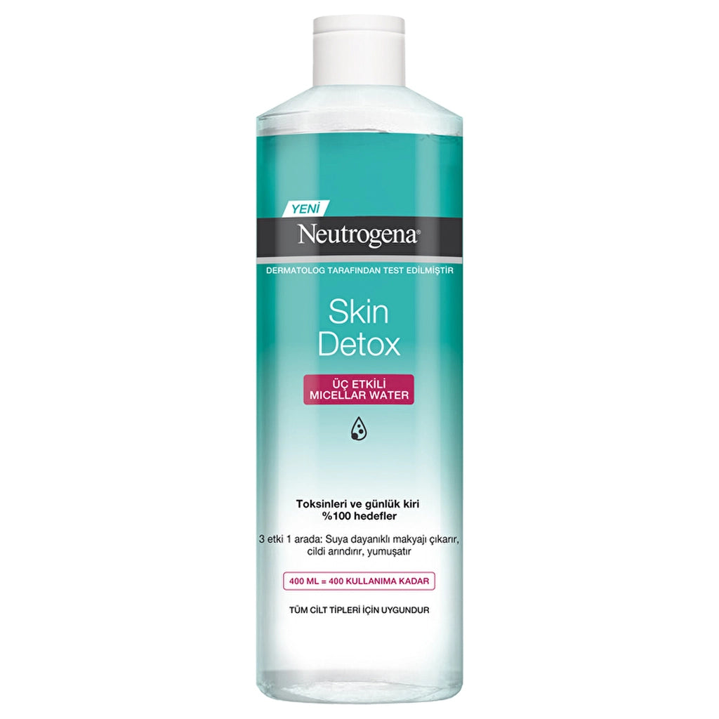 Neutrogena Skin Detox Triple Effect Micellar Cleansing Water 400 ml