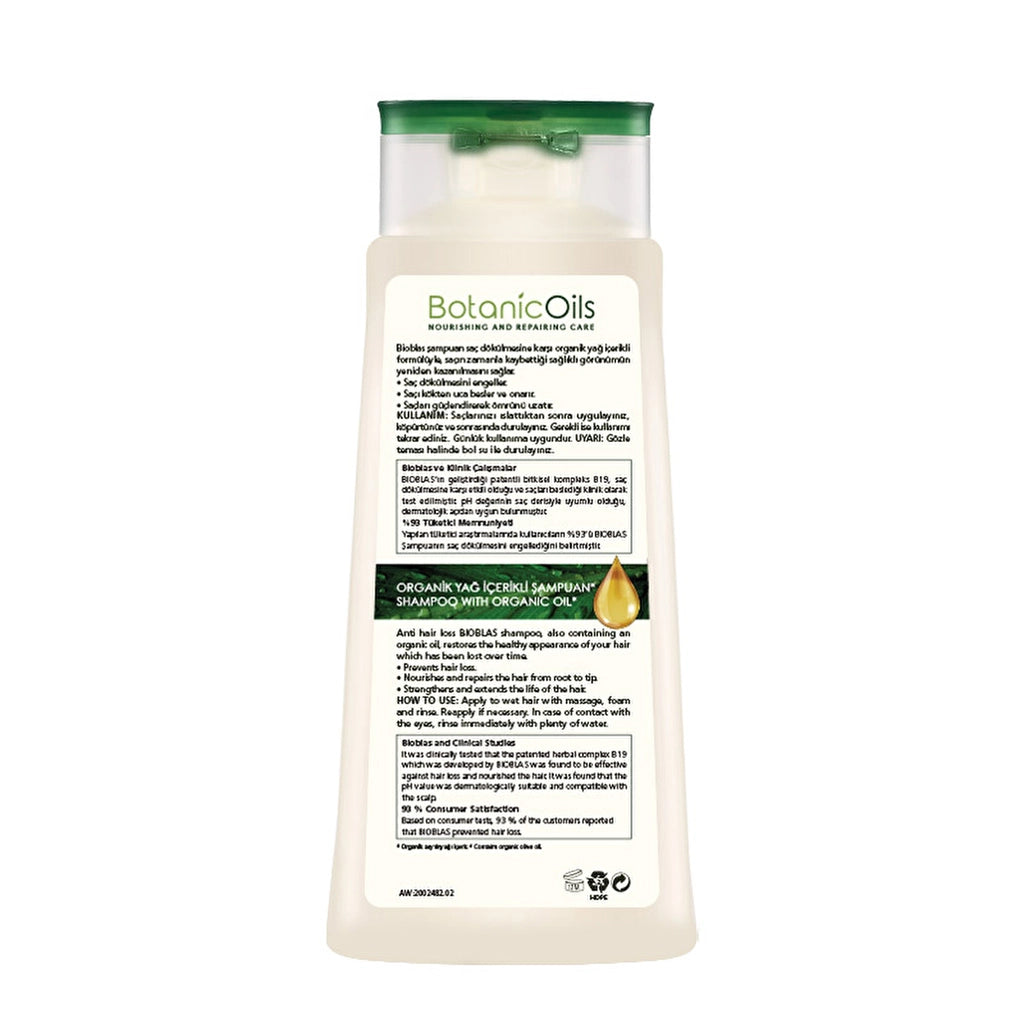 Bioblas Botanic Oils Argan Oil Shampoo 360 ml