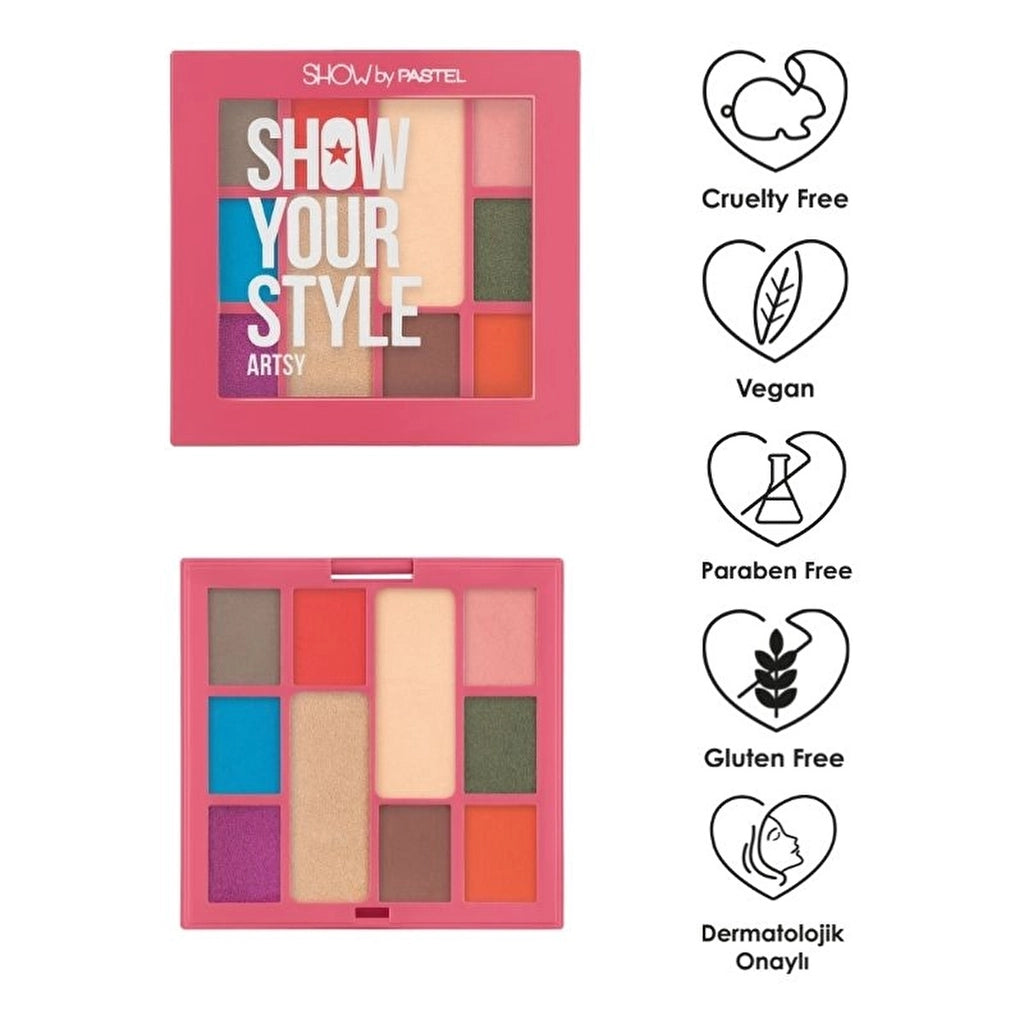 Show by Pastel Show Your Style Eyeshadow Set Artsy