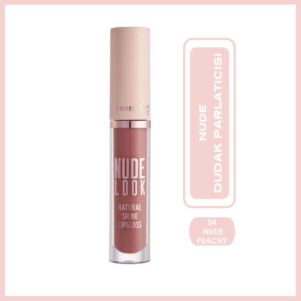 Golden Rose Nude Look Natural Shine Lipgloss No:04