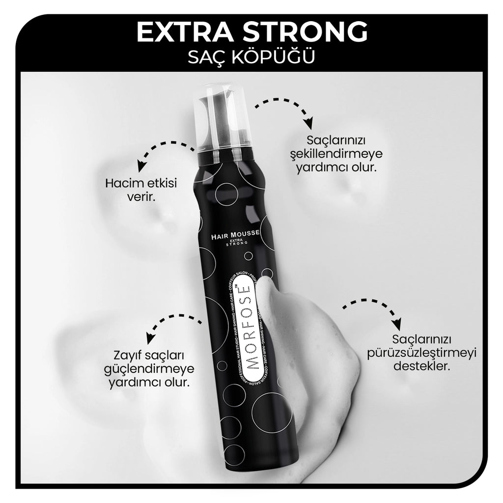 Morfose Extra Strong Hair Mousse 200 ml