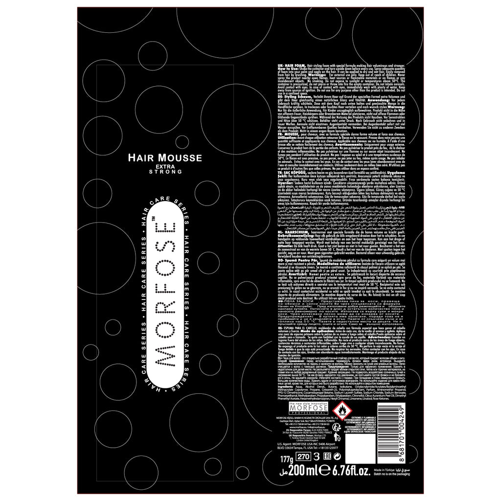 Morfose Extra Strong Hair Mousse 200 ml