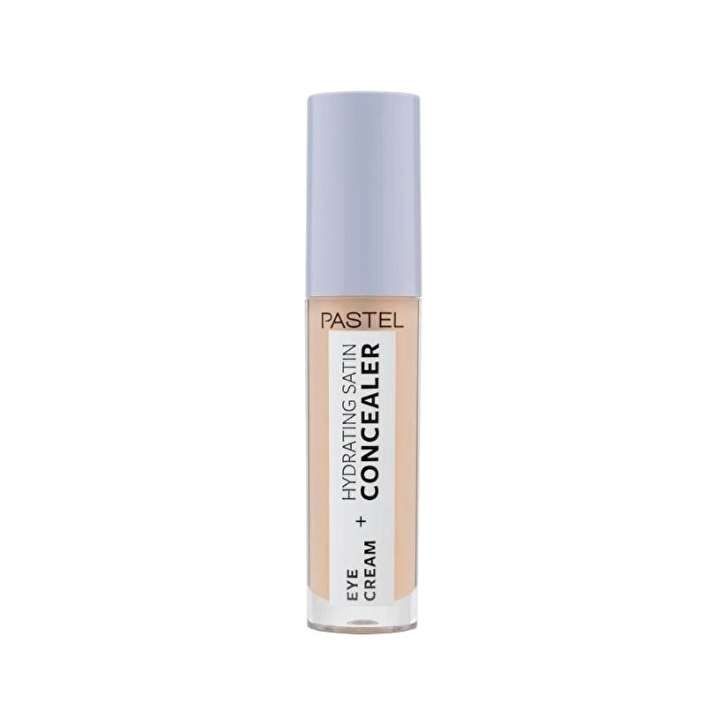 Pastel Makeup To Skincare Eye Cream + Hydrating Satin Concealer - Eye Cream + Under Eye Concealer 64 Medium Light