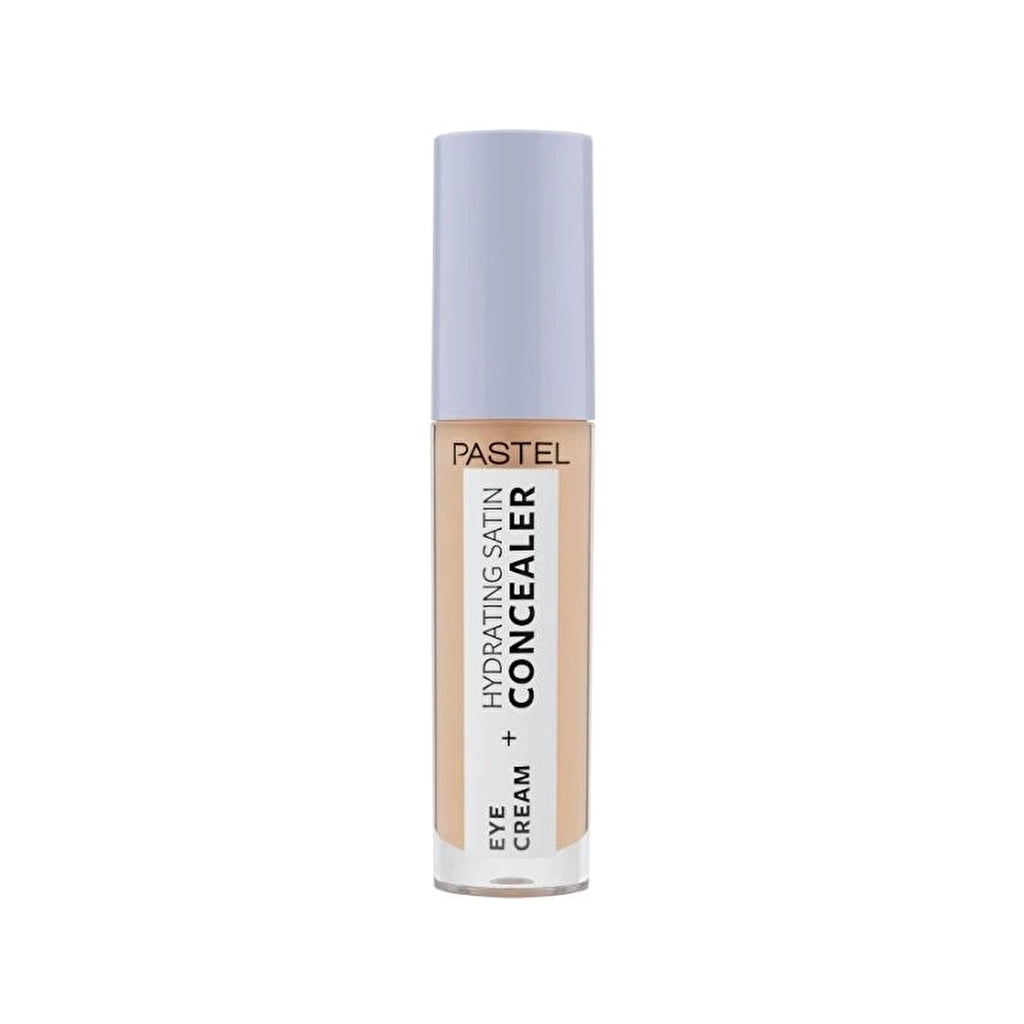 Pastel Makeup To Skincare Eye Cream + Hydrating Satin Concealer - Eye Cream + Under Eye Concealer 64 Medium Light