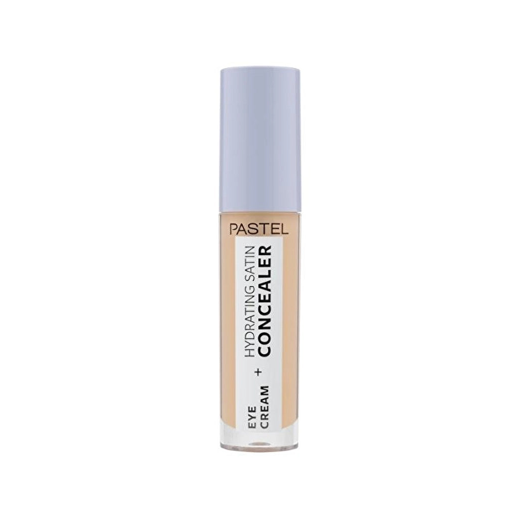 Pastel Makeup To Skincare Eye Cream + Hydrating Satin Concealer - Eye Cream + Under Eye Concealer 64 Medium Light