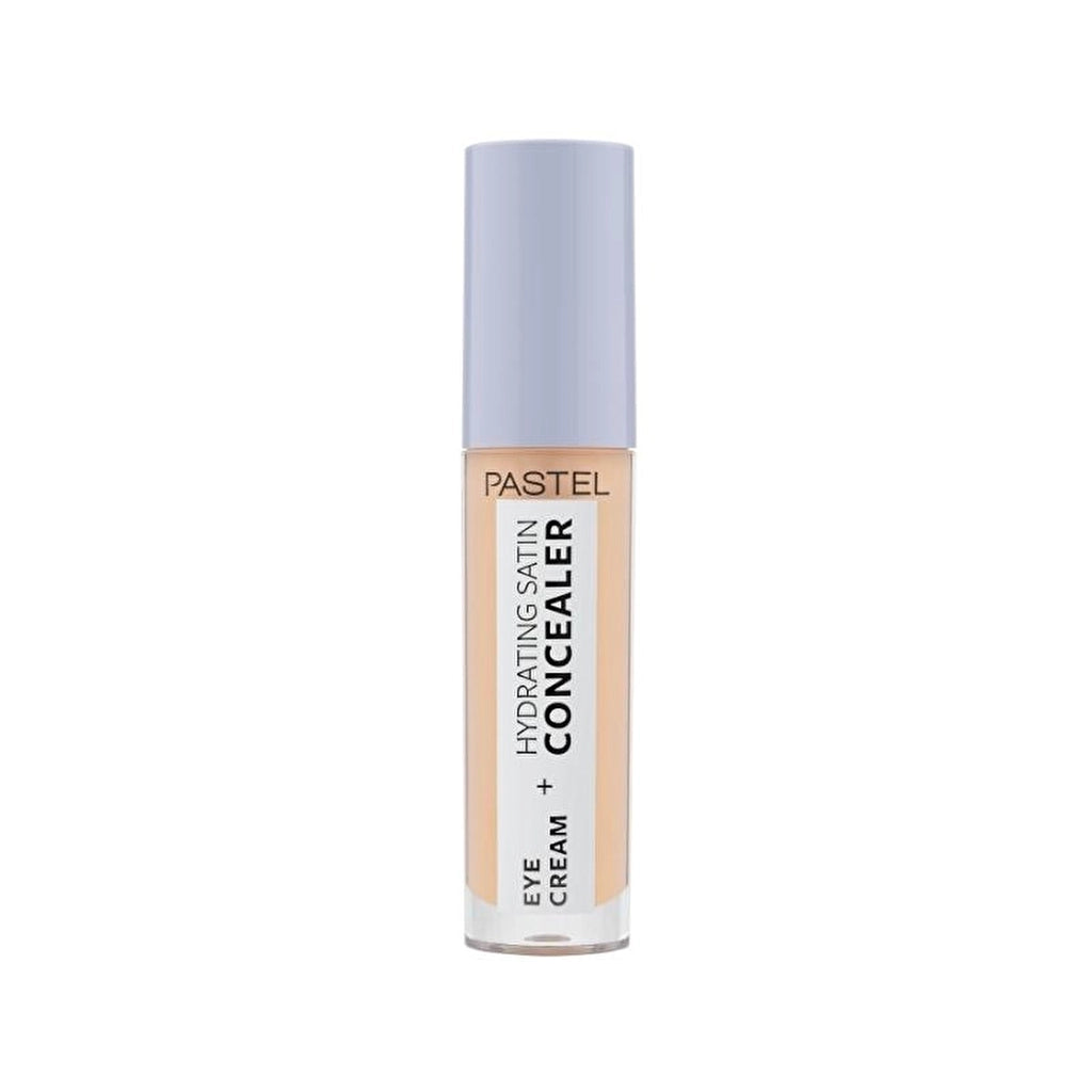 Pastel Makeup To Skincare Eye Cream + Hydrating Satin Concealer - Eye Cream + Under Eye Concealer 64 Medium Light