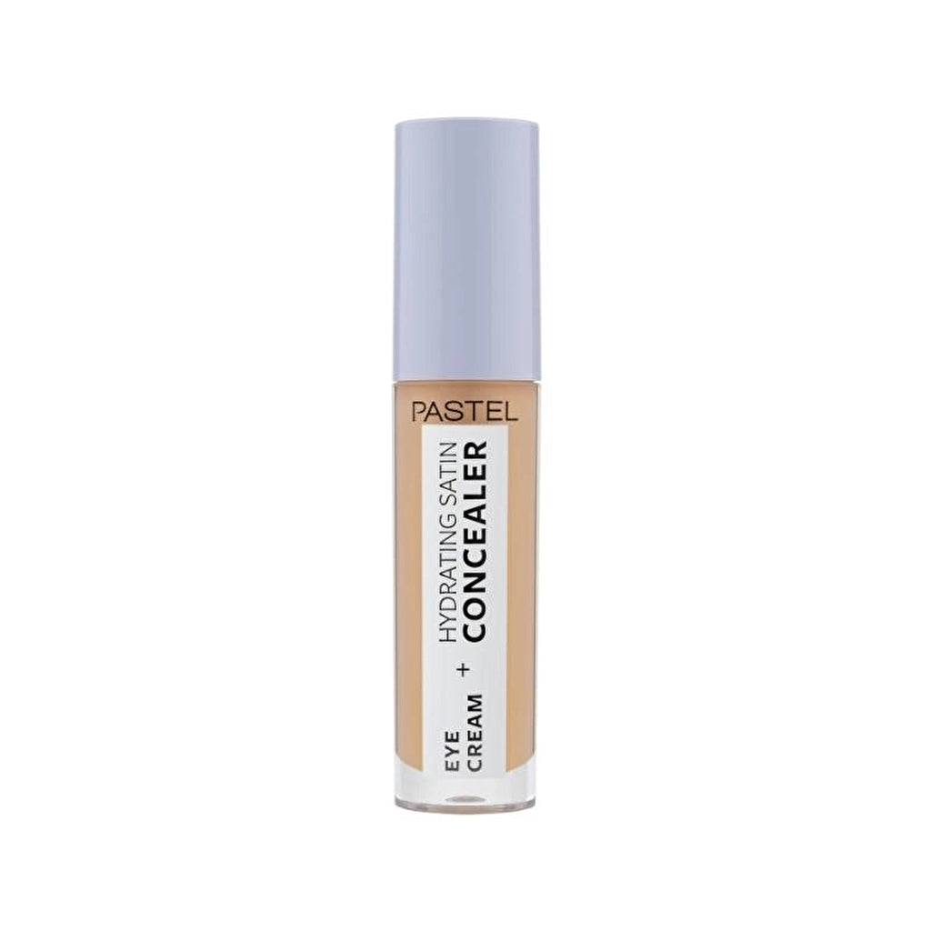 Pastel Makeup To Skincare Eye Cream + Hydrating Satin Concealer - Eye Cream + Under Eye Concealer 64 Medium Light