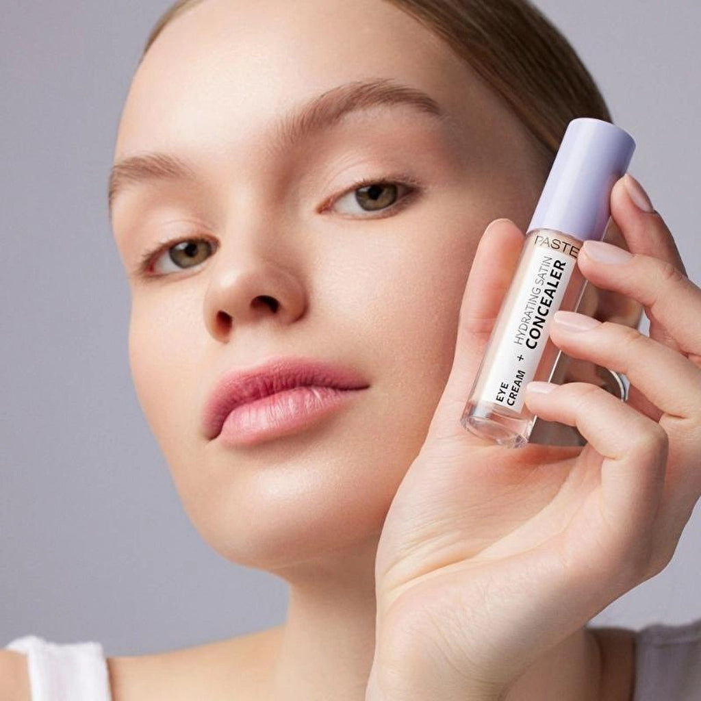 Pastel Makeup To Skincare Eye Cream + Hydrating Satin Concealer - Eye Cream + Under Eye Concealer 66 Deep Medium