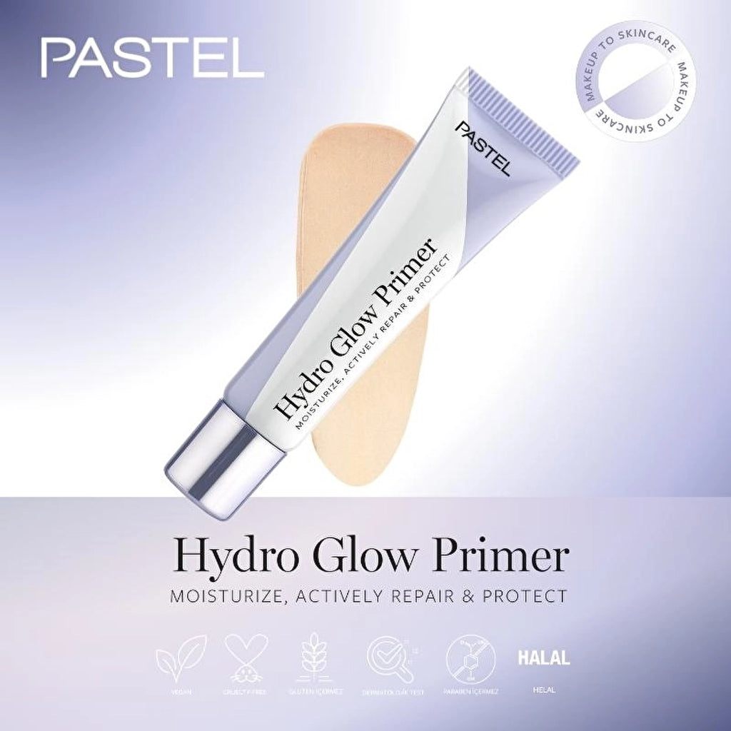 Pastel Makeup To Skincare Hydro Glow Primer - Illuminating and Moisturizing Makeup Base