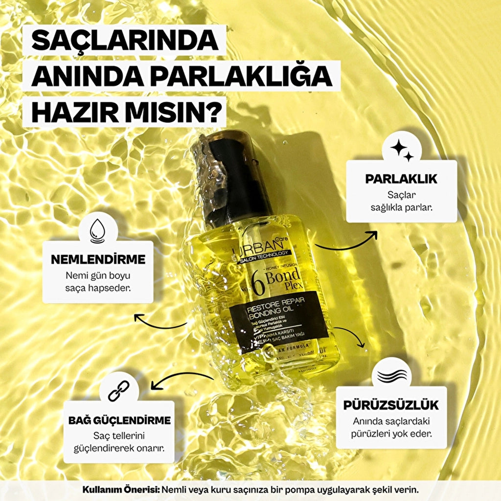 Urban Care No:6 Bond Plex Hair Care Oil 100 ml