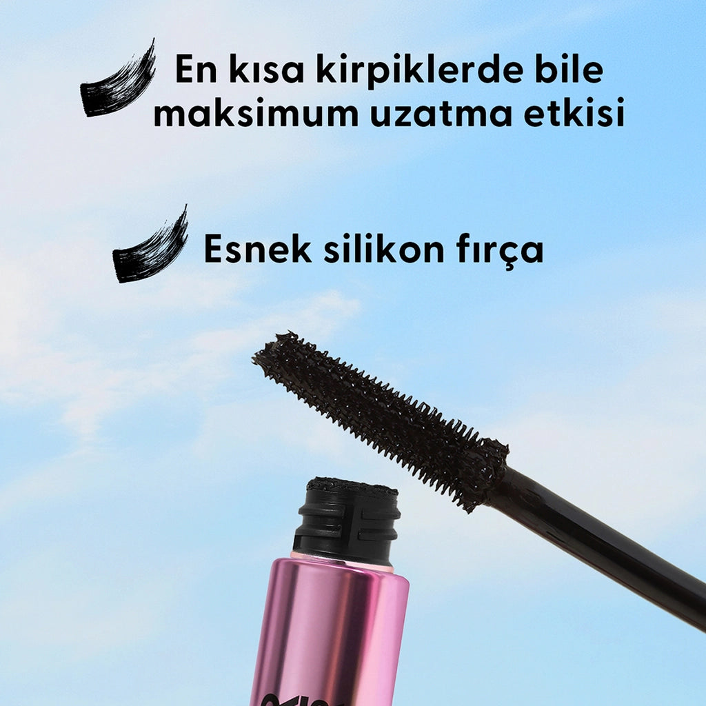 Flormar Longer Than Ever Eyelash Extension Effective Nourishing Mascara 001 Black