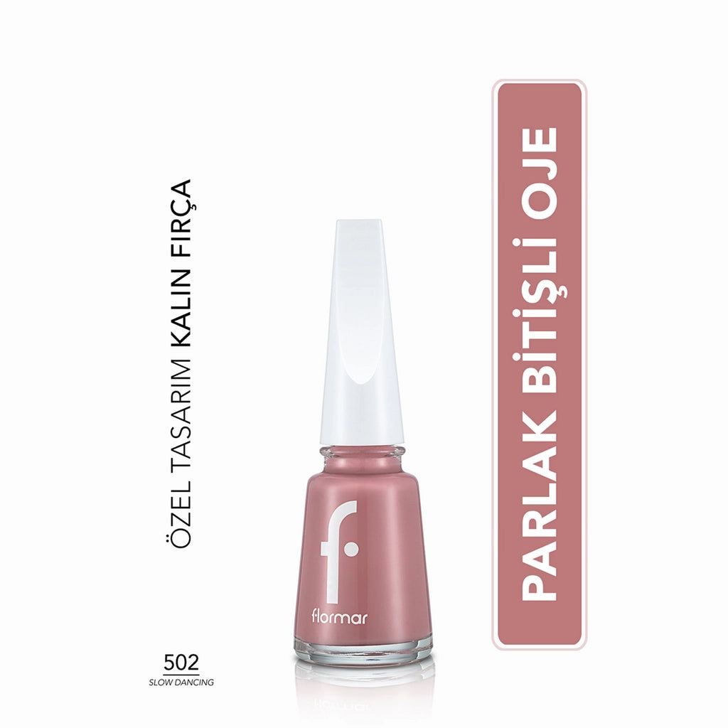 Flormar Nail Enamel Intensely Pigmented Nail Polish 310 Snow White