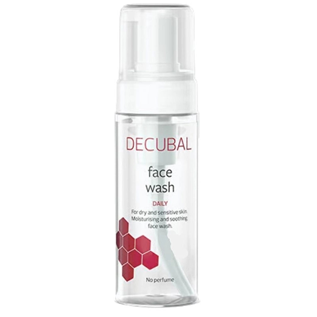 Decubal Face Wash Facial Cleansing Foam for Sensitive and Dry Skin 150 ml