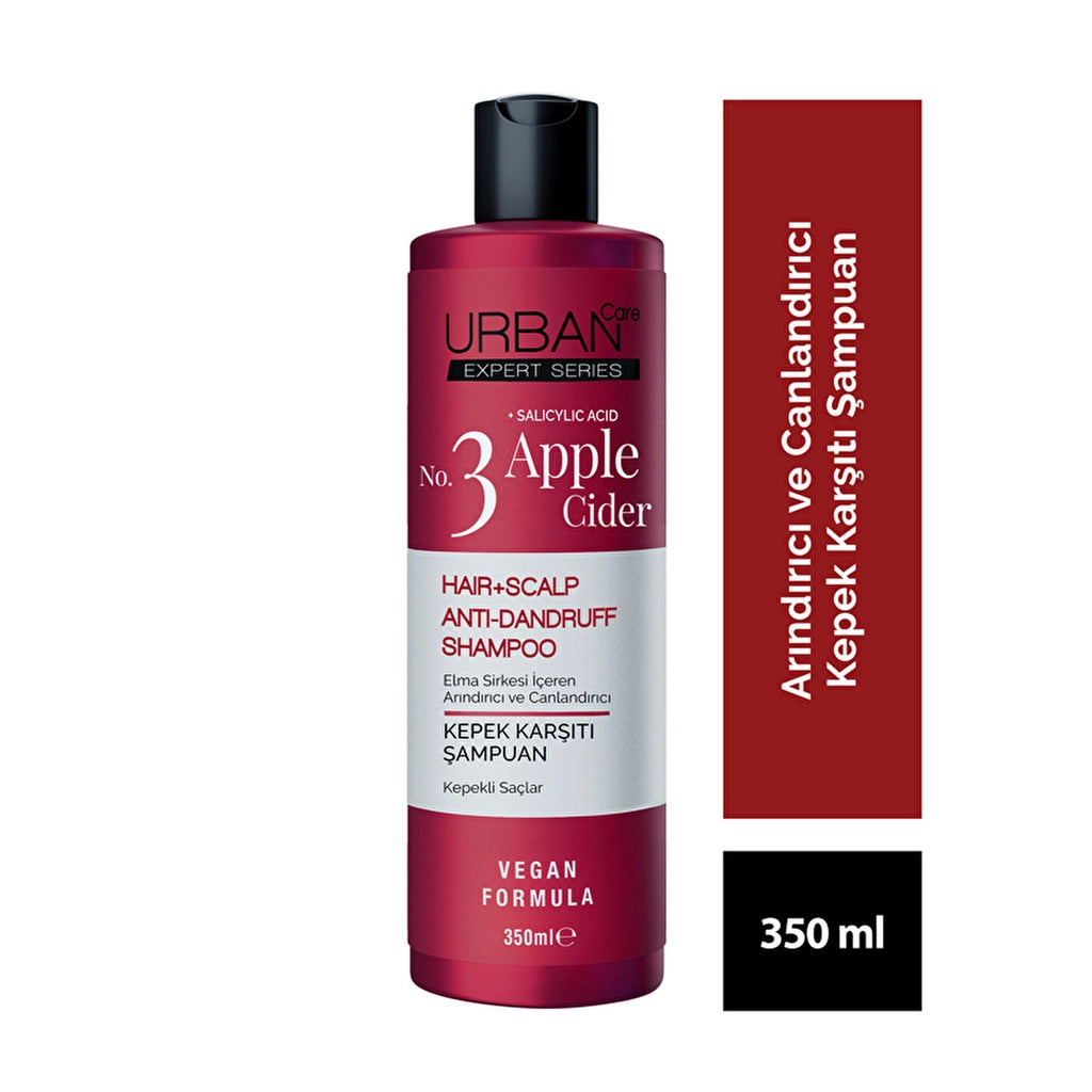 Urban Care No.3 Expert Apple Cider Anti-Dandruff Shampoo 350 ml