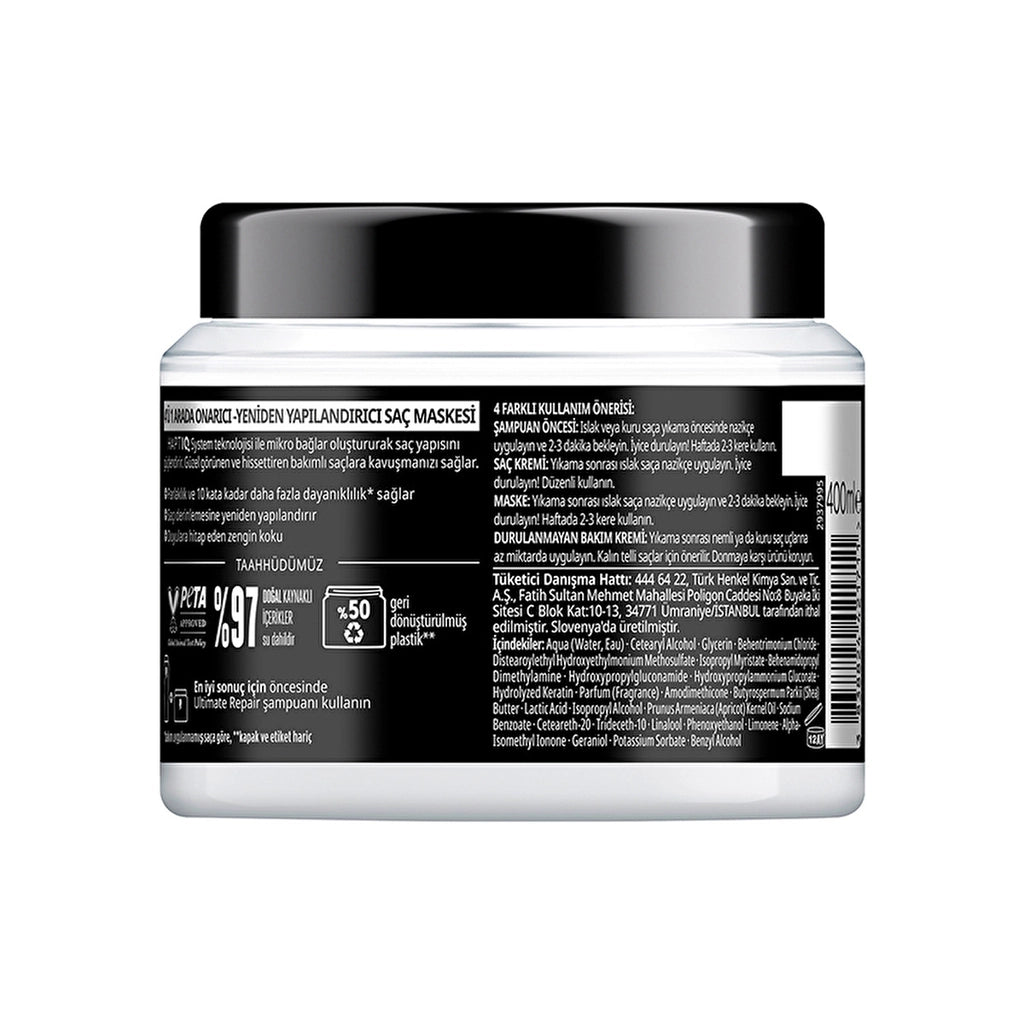 Gliss Ultimate Repair 4 in 1 Repair & Reconstructive Care Mask 400 ml