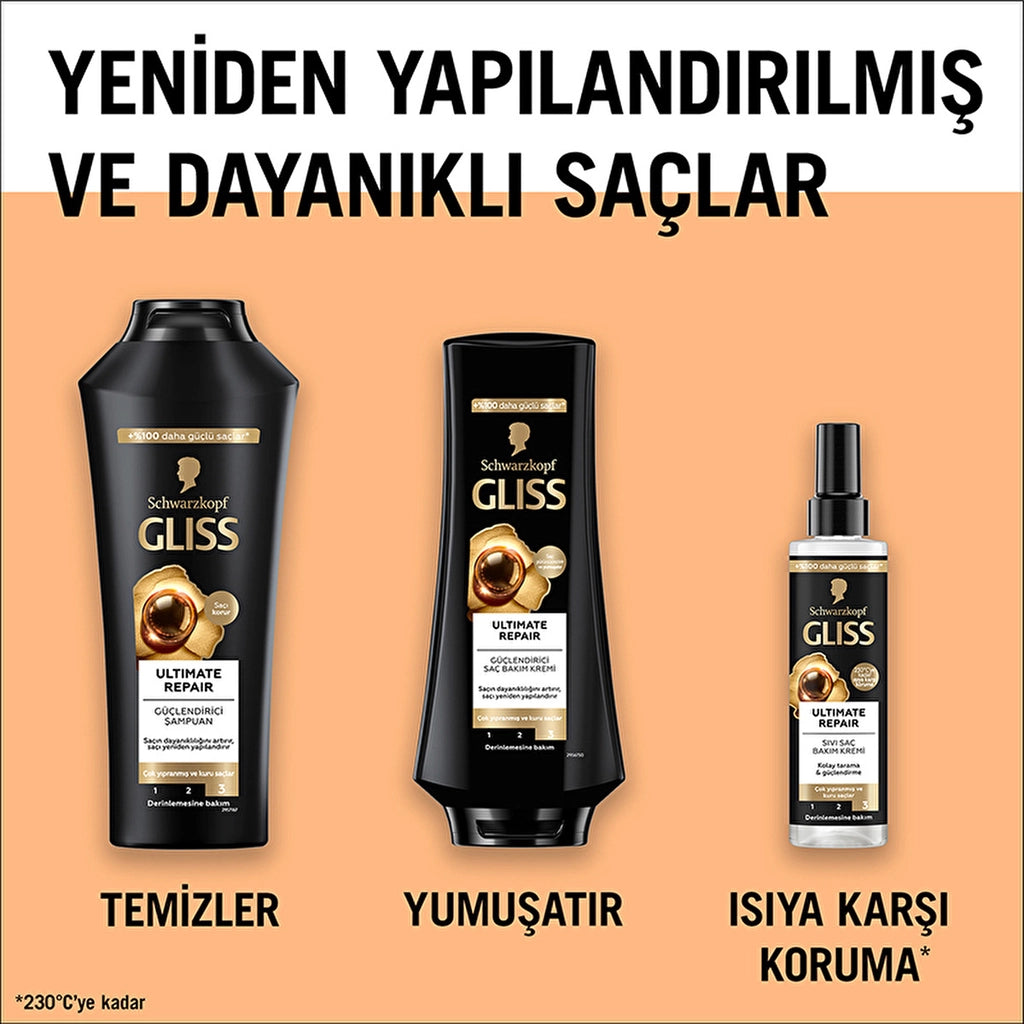 Gliss Ultimate Repair Liquid Hair Care Cream 200 ml