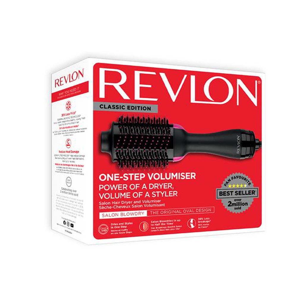 Revlon One Step Volumiser Hair Styler & Hair Dryer Black RVDR5222E