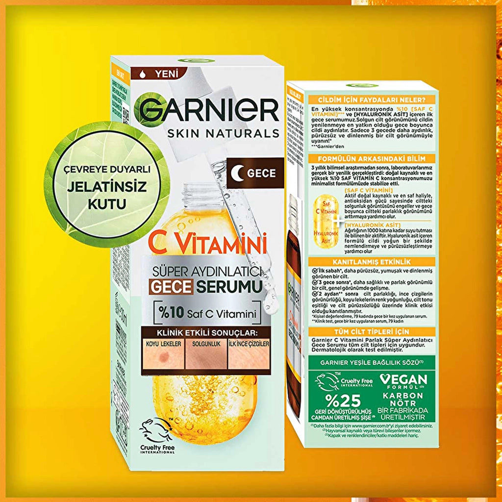 Garnier Vitamin C Super Brightening Night Serum 30 ml