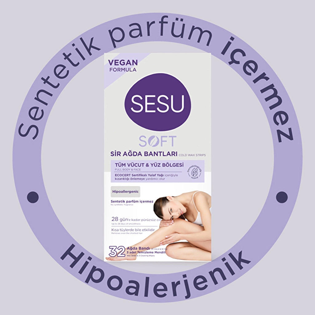 Sesu Soft Waxing Strips 32pcs