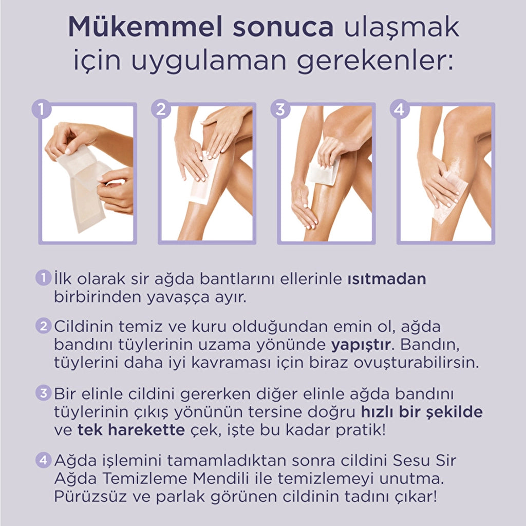 Sesu Soft Waxing Strips 32pcs