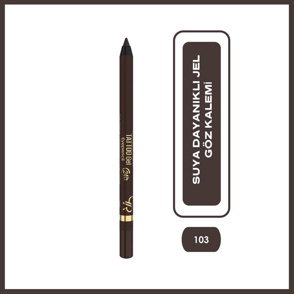 Golden Rose Tattoo Gel Eye Pencil No:101