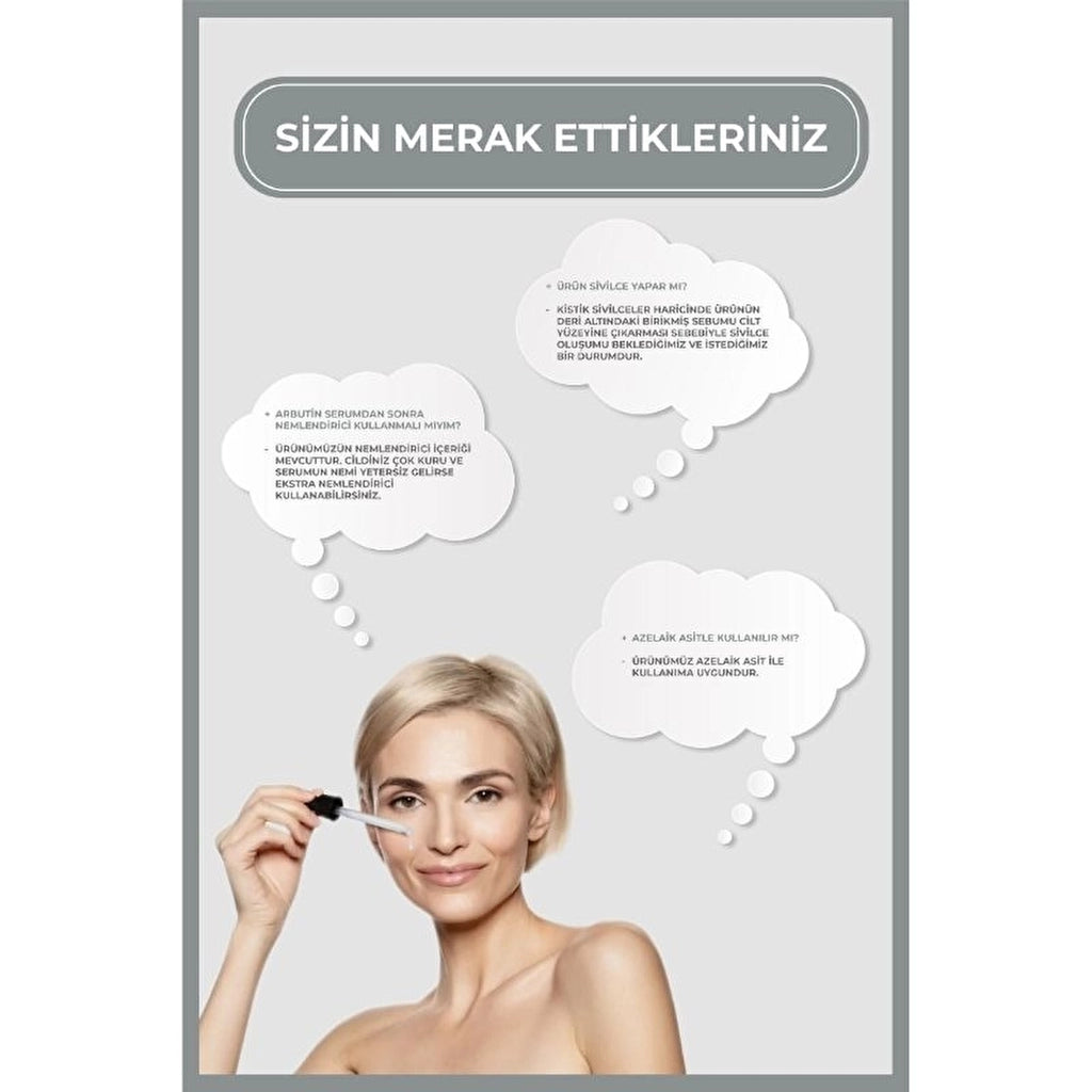 the fair. Arbutin Skin Care Serum 30 ml
