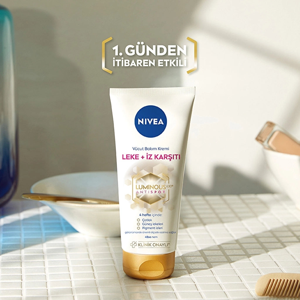 Nivea Luminous Anti-Blemish and Scar Moisturizing Body Care Cream 200 ml