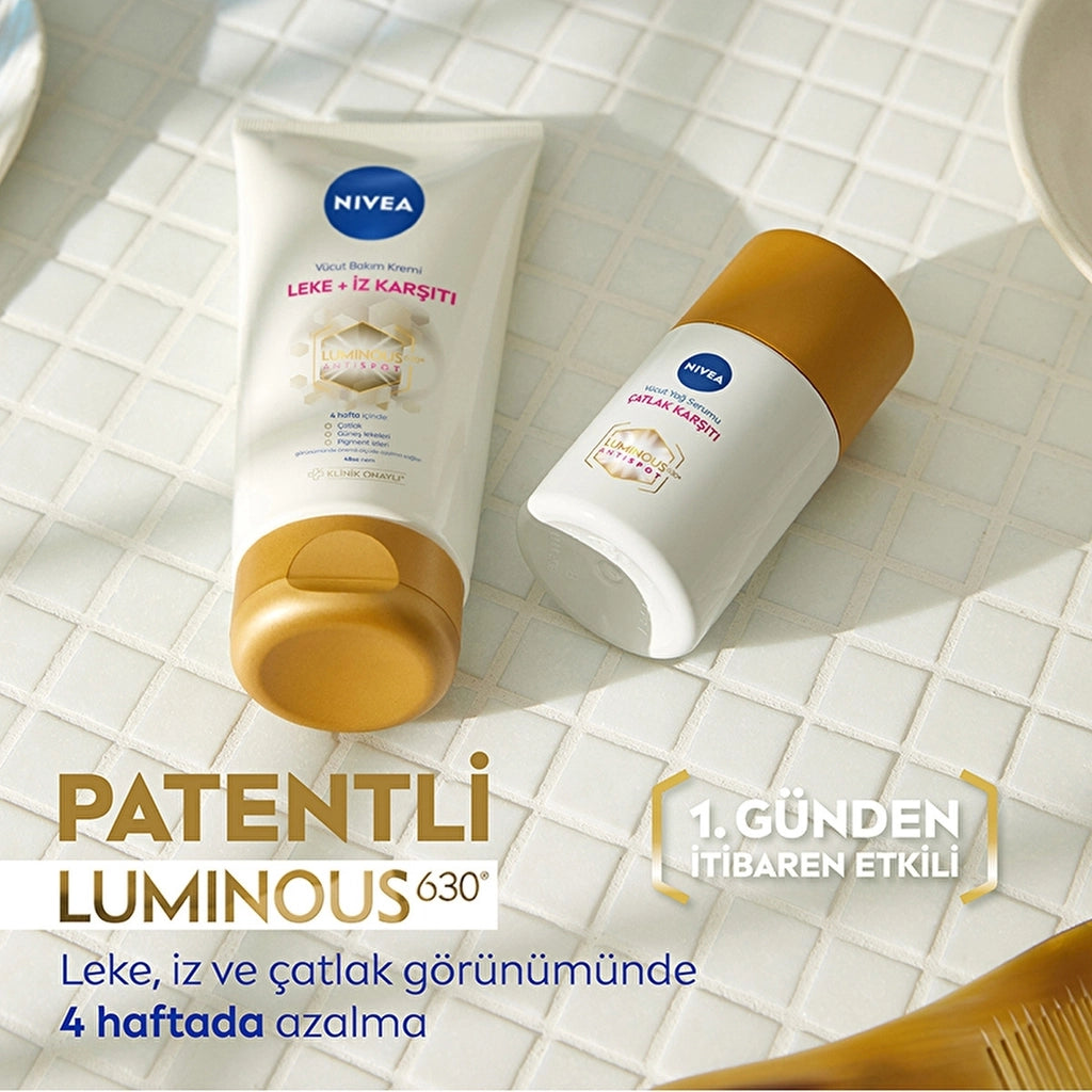 Nivea Luminous Anti-Blemish and Scar Moisturizing Body Care Cream 200 ml