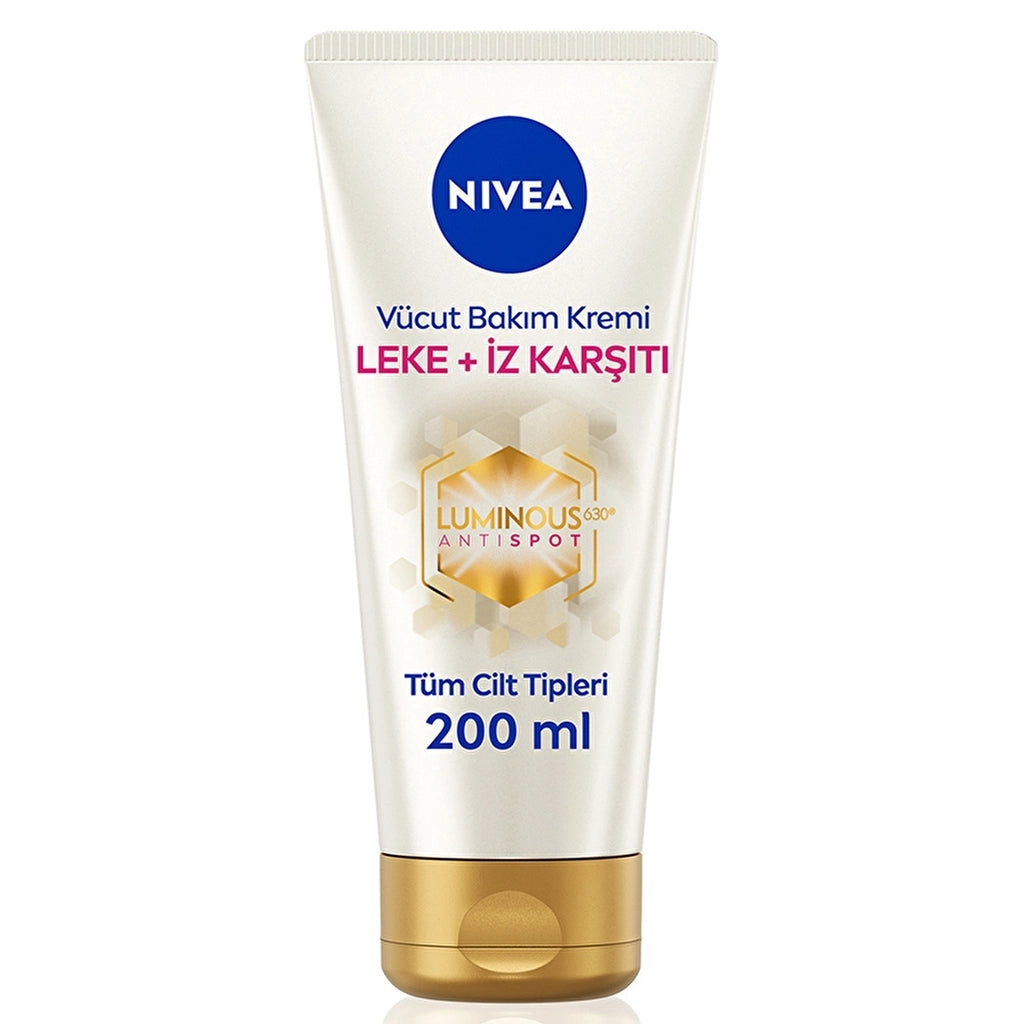 Nivea Luminous Anti-Blemish and Scar Moisturizing Body Care Cream 200 ml