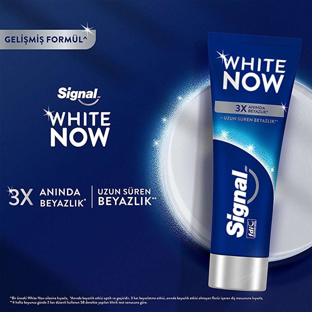 Signal White System Toothpaste 75 ml + White Now Original 75 ml