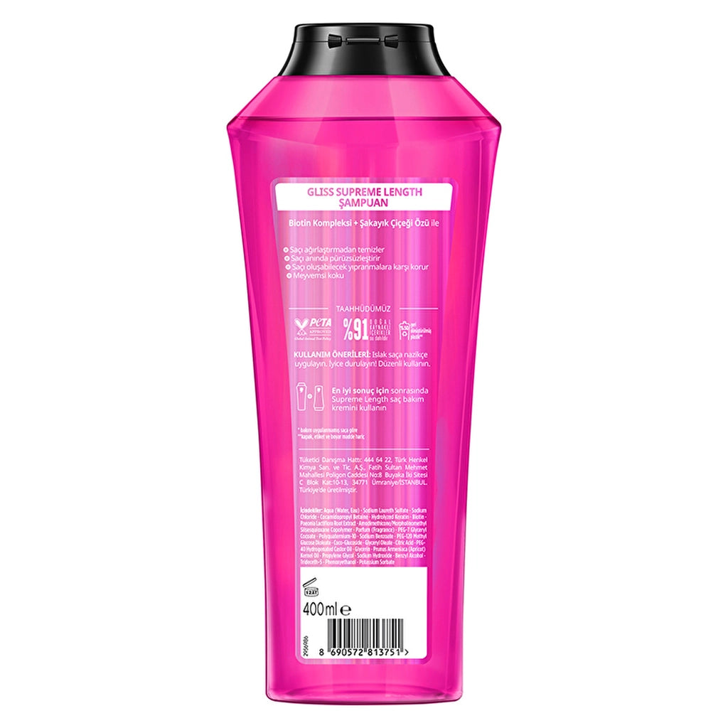Gliss Supreme Length Shampoo 400 ml