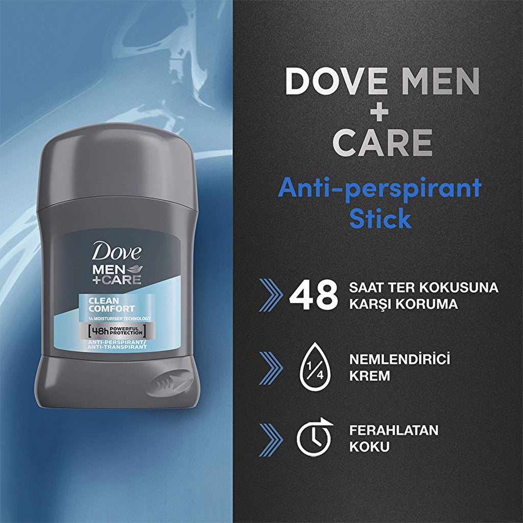 Dove Men Clean Comfort Male Stick Deodorant 50 ml