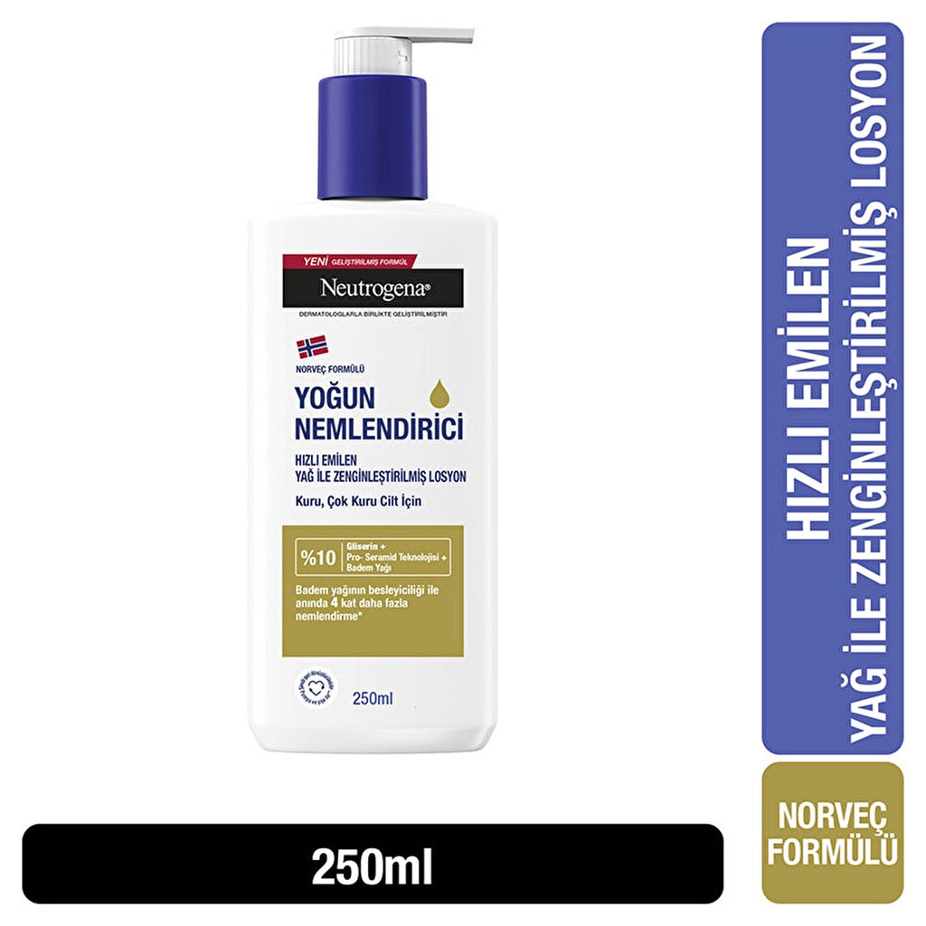 Neutrogena Oil Enriched Body Lotion 250 ml