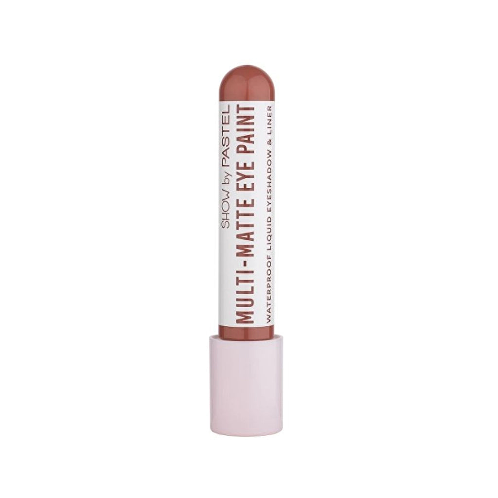 Show by Pastel Multi-Matte Eye Paint Waterproof Eyeshadow & Liner Waterproof Matte Liquid Eyeshadow and Eyeliner 85 Count Less