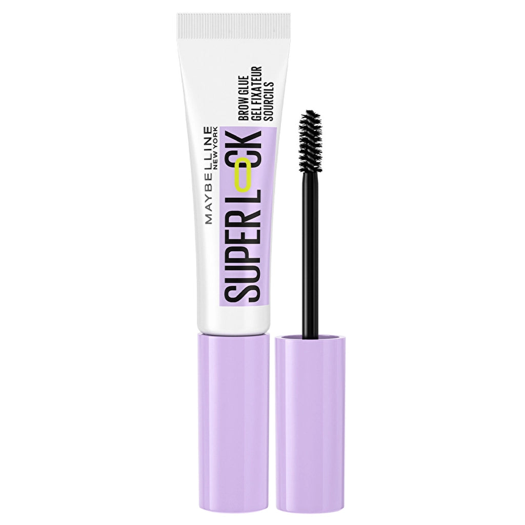 Maybelline New York Super Lock Brow Glue Eyebrow Fixing Mascara Clear