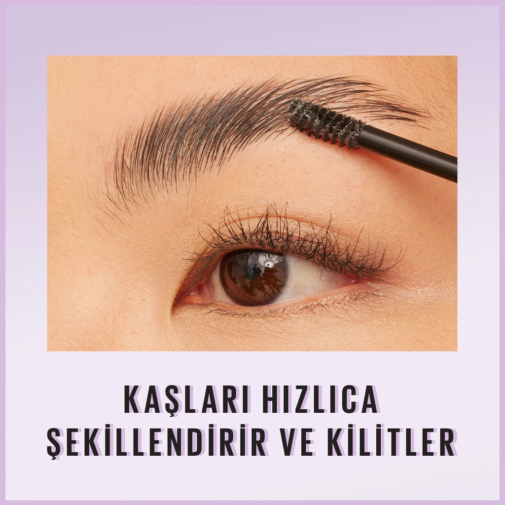 Maybelline New York Super Lock Brow Glue Eyebrow Fixing Mascara Clear
