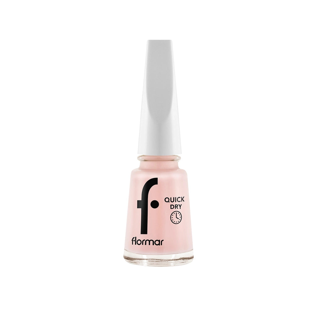 Flormar Quick Dry Intensely Pigmented Nail Polish 002 Soft Pink