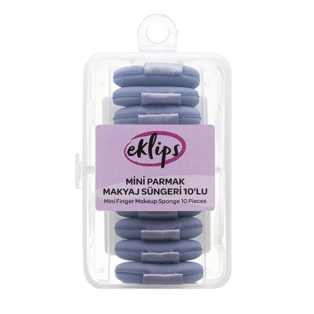 Eklips Mini Finger Makeup Sponge 10pcs