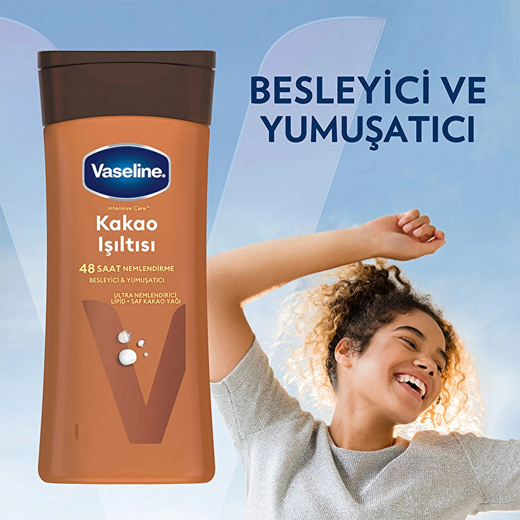 Vaseline Body Lotion Cocoa Radiance For Dry and Lost Skin 200 ml