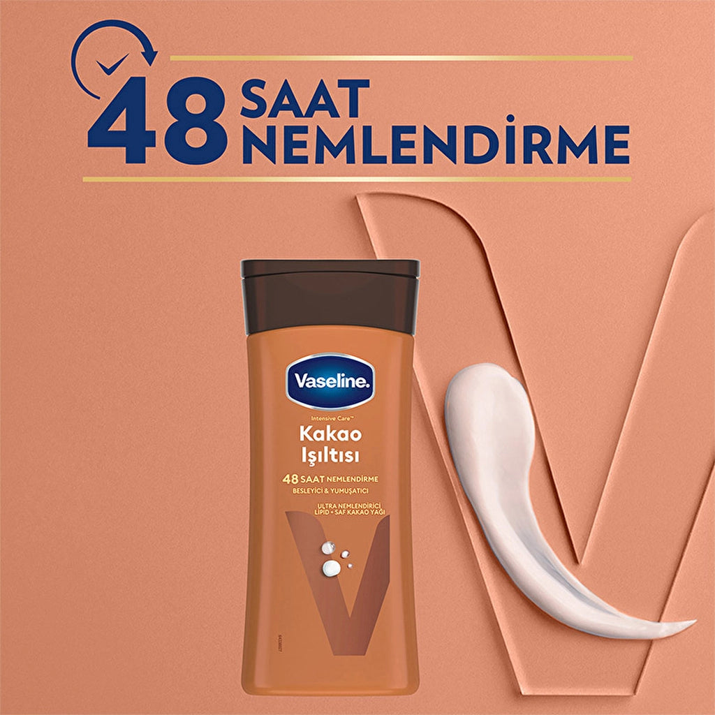 Vaseline Body Lotion Cocoa Radiance For Dry and Lost Skin 200 ml