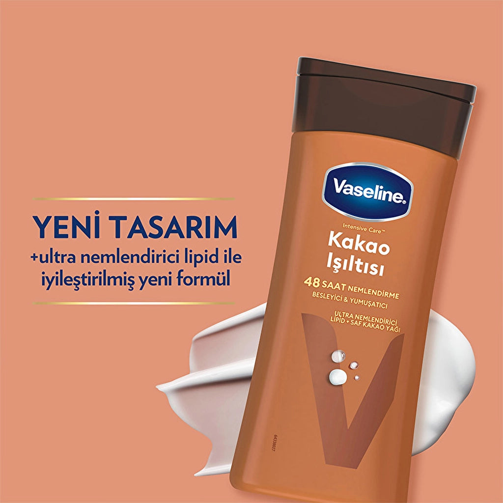 Vaseline Body Lotion Cocoa Radiance For Dry and Lost Skin 200 ml
