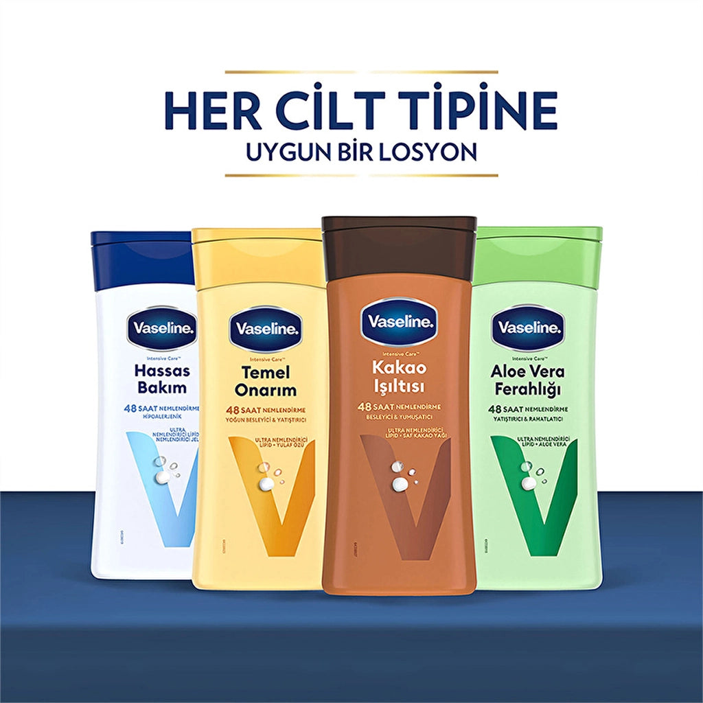 Vaseline Body Lotion Cocoa Radiance For Dry and Lost Skin 200 ml