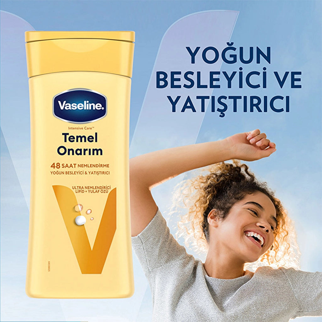 Vaseline Body Lotion Basic Repair For Dry Skin 200 ml