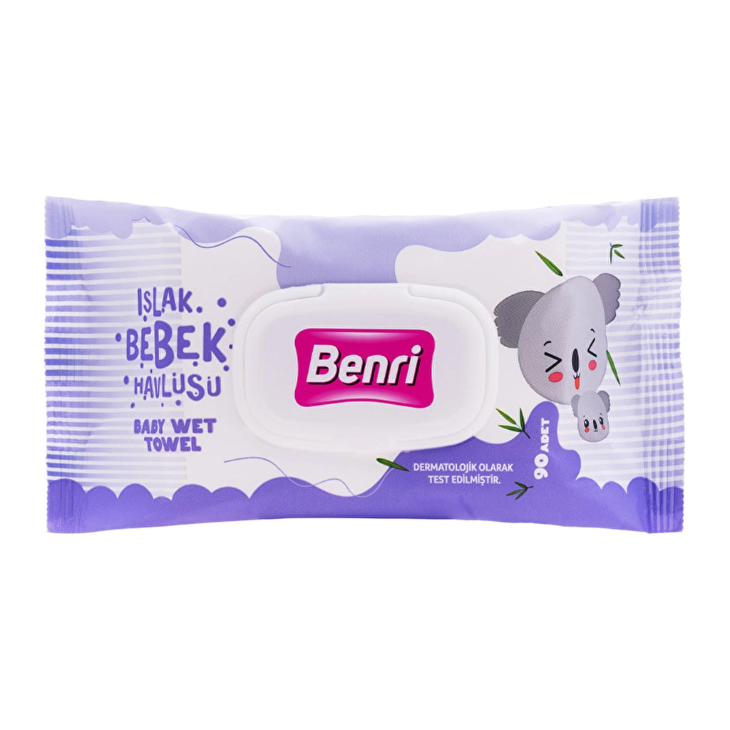 Benri Baby Wet Towel 90&