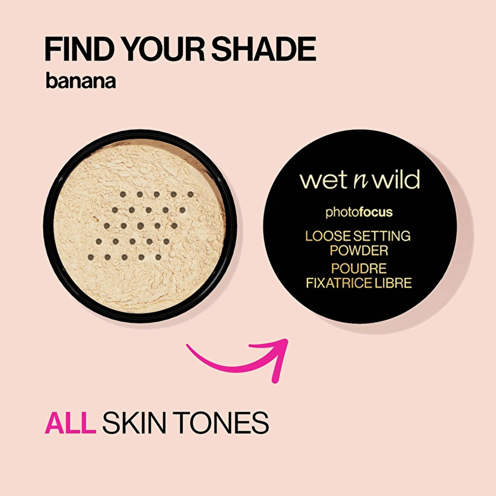 wet n wild Photo Focus Loose Fixative Powder Banana